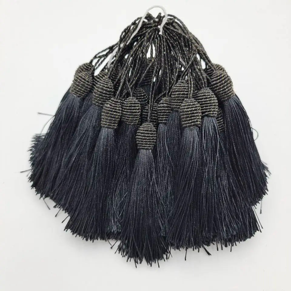 pompons dentelle africaine franges noeuds couture décoration rideau tissu coton