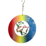 décorations jardin multicolores arbre feuilles fleurs moderne artisanalextérieur pvc fixations anneau métallique