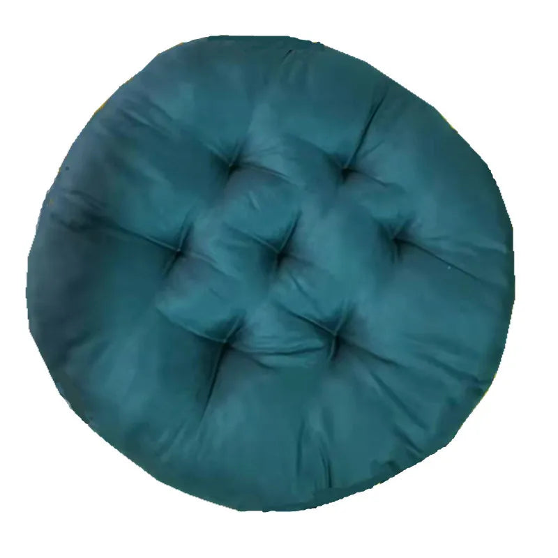 coussin rond antidérapant coton polyester couleur gris moderne øllets 30cm violet bleu marron jaune