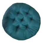 coussin rond antidérapant coton polyester couleur gris moderne øllets 30cm violet bleu marron jaune