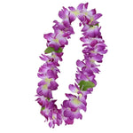 collier fleurs artificielles rouge rose violet jaune bleu vert occasion mariage anniversaire traditionnel