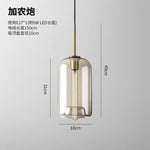 suspension lumineuse moderne minimaliste transparent beige ampoule e27 câble noir 150cm 10cm diamètre flux
