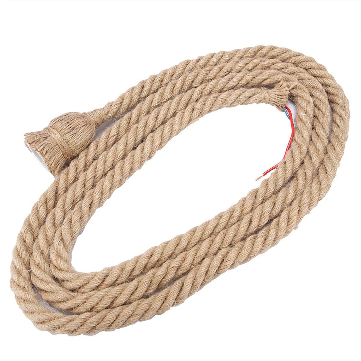 câble électrique tressé rustique couleur beige rouge bleu douille E27 vintage opacité opaque fixations