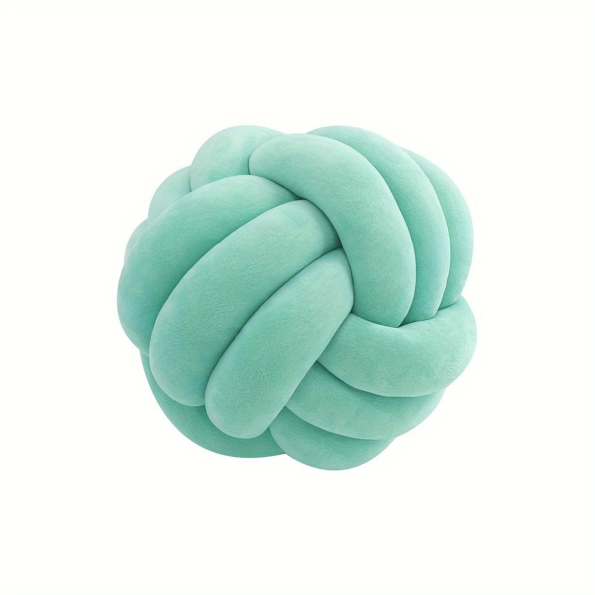 coussin décoratif velours noué moderne couleur gris rose bleu opalescent