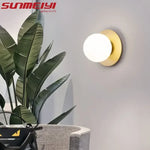 lampe murale moderne minimaliste noir or chambre coucher salon entrée cuisine salle manger