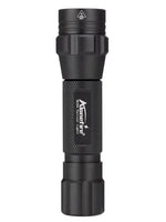 lampe torche noire infrarouge lumineuse intense résistante moderne tringle modes réglables