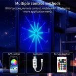 lumière led multicolore étoile moderne télécommande application synchronisation musique bluetooth usb