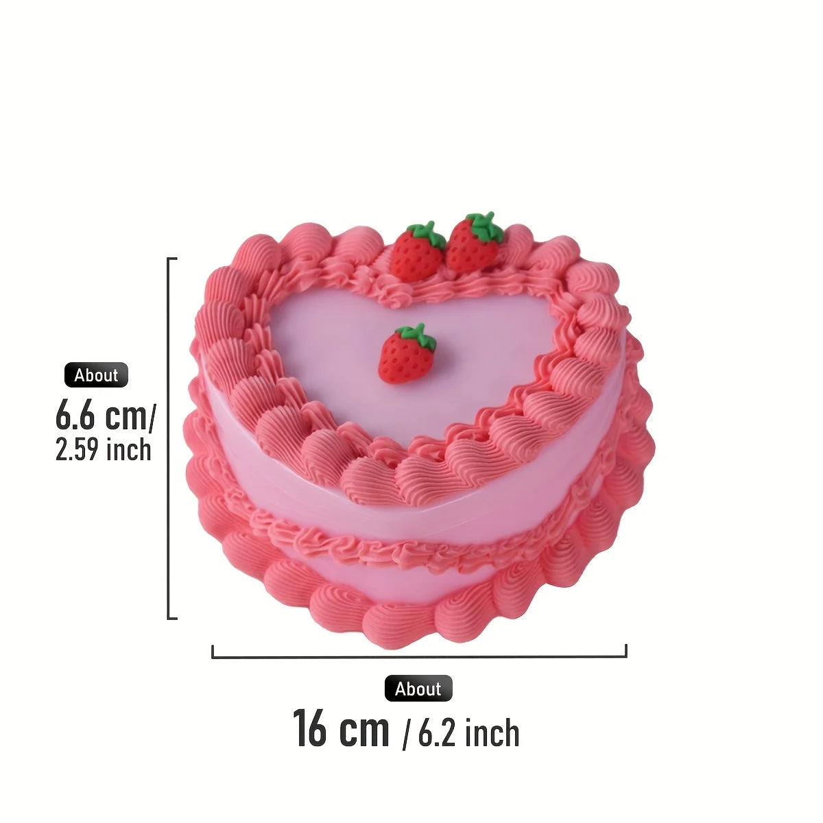 boîte bijoux forme cœur rose romantique anniversaire valentin noël mariage