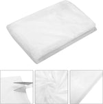 filet anti insectes transparent noir blanc clips extérieur camping voyage