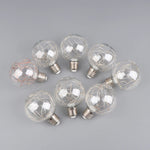 ampoules led décoratives transparentes rose fil cuivre lumière rvb éclairage intérieur féerique vintage 8cm