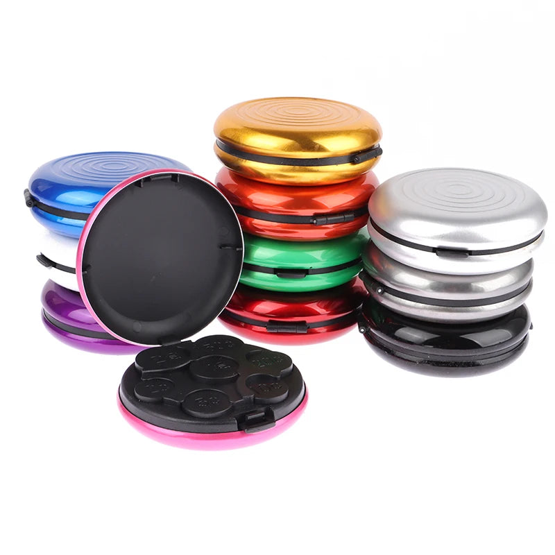 porte monnaie compact rond tissu noir bleu rouge violet vert moderne