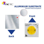 source led cob 11mm 2700k 6000k 8w 12w alu moderne bicolore altauxmeilleurscolors