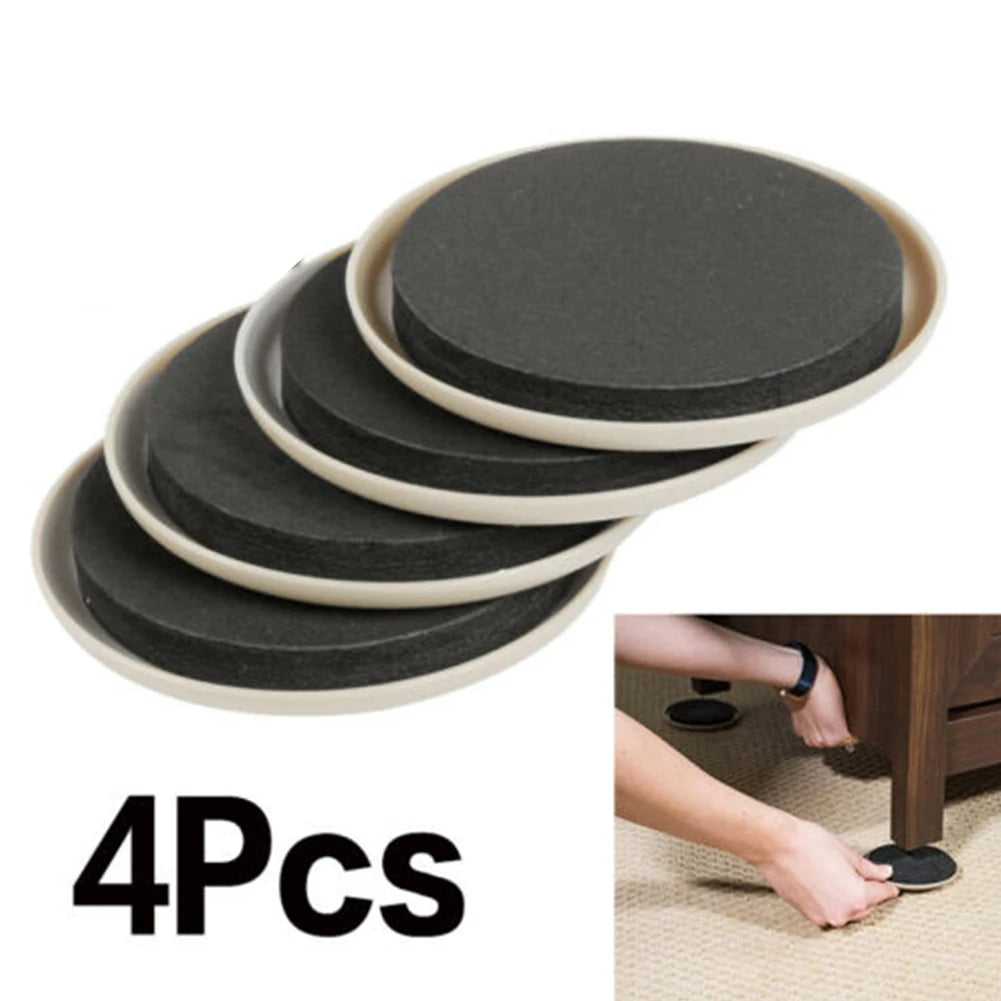 protecteurs meubles adhésifs noirs beiges ronds pratiques pièces anti rayures anti dérapants sols meubles