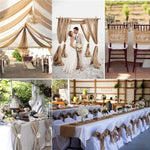 chemin table rustique jute marron clair mariage anniversaire noel décor festiftouches bleu vert liens
