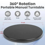 Plateau tournant en action avec un objet en cours de numérisation 3D