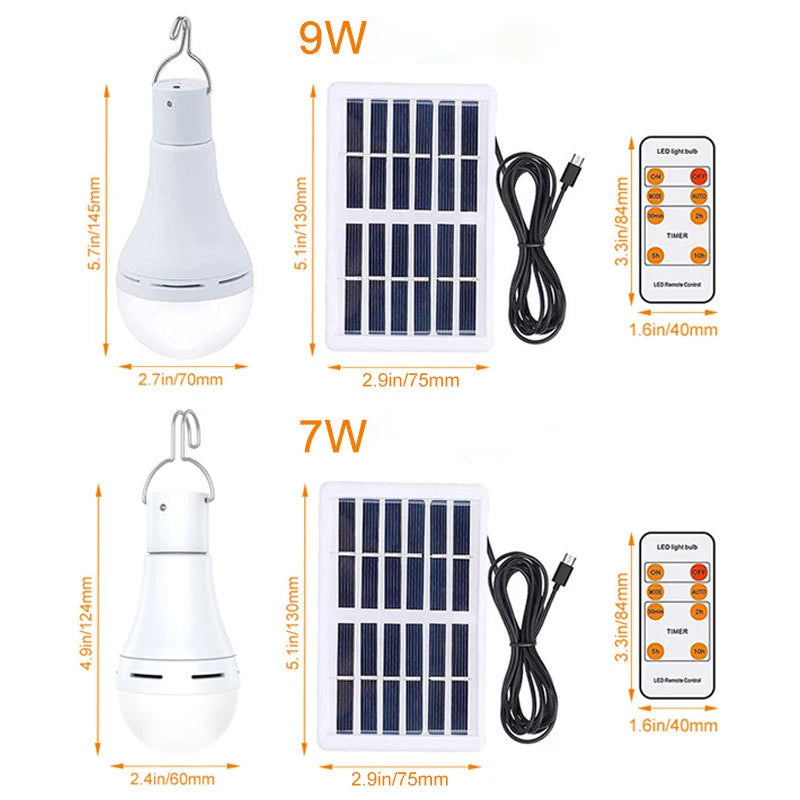 ampoule led solaire rechargeable ip65 moderne blanc auto campingurgence télécommande