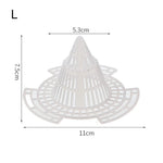 filtre drainage transparent moderne pot fleur grille perforations jardinerie accessoire plastique qualité jardin