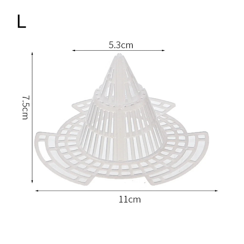 filtre drainage transparent moderne pot fleur grille perforations jardinerie accessoire plastique qualité jardin