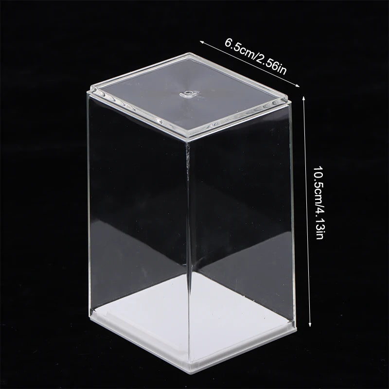 présentoir mural transparent figurines collection clips auto adhésifs multicolores modernes(cartoon) rangement jouets bricolage