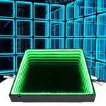 plancher danse led vert bleu multicolore effet lumière scène moderne pièces 25 pièces