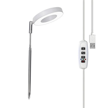 lampe led plante réglable télécommande support flexible hauteur ajustable base détachable modernes minimalistes