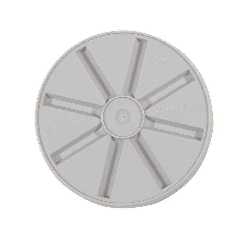 assiettes jardinage modernes plastique vert foncé gris blanc rayons opaques multifonctionnelles