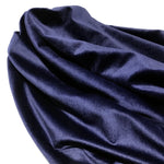 serviettes tissu velours polyester résistance abrasion couleurs unies moderne noir marron rose blanc vert