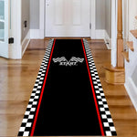 tapis sol motif route couleur noire blanche rouge jaune bleue moderne entrée chambre prièreextérieur