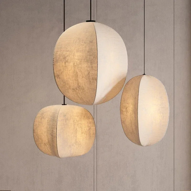 Suspension lumineuse moderne minimaliste métal blanc chaîne électrique 3000K 4200K 6500K