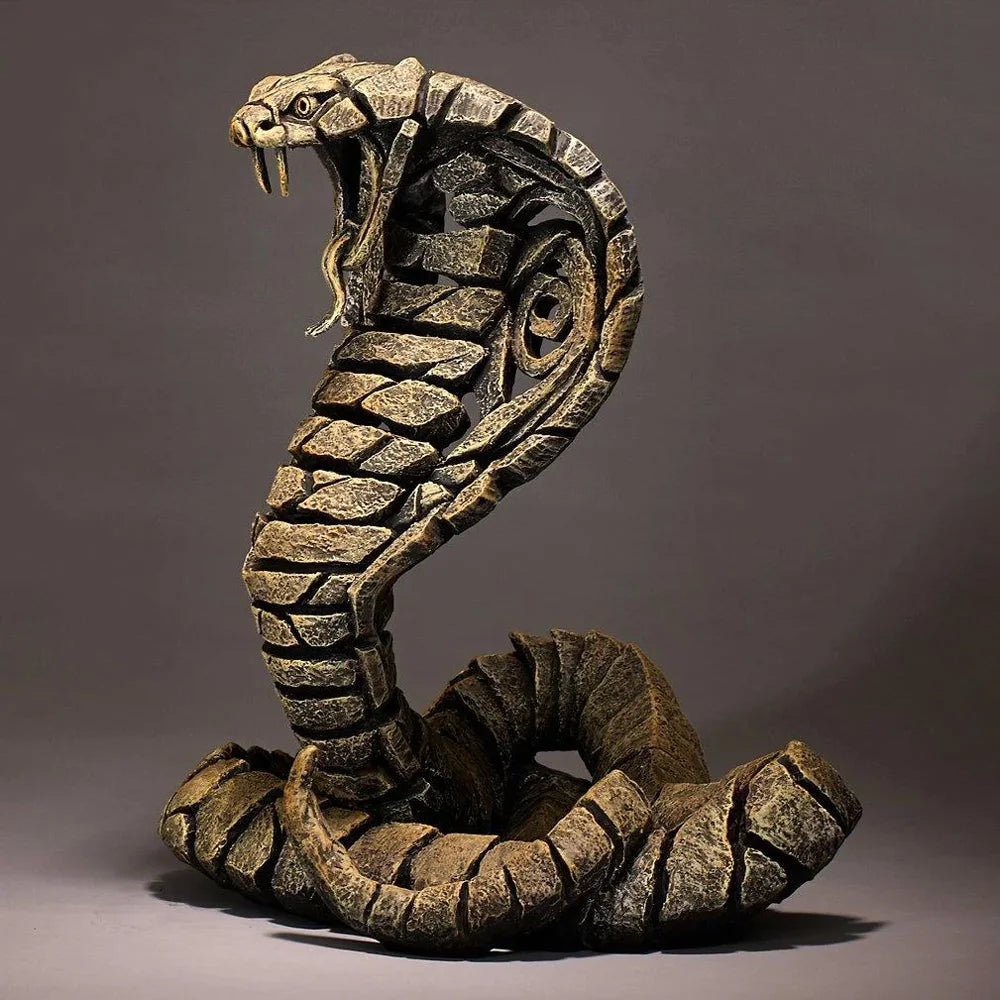 sculpture animale résine réaliste tigre lion éléphant ganesha décoration intérieure asiatique brune verte