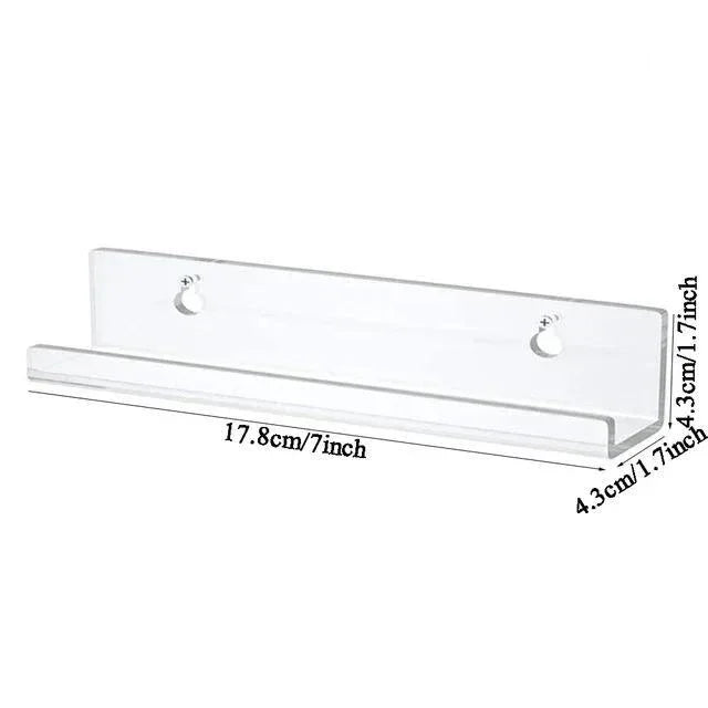 porte vinyles transparent moderne support mural pièces transparents