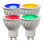 projecteur led 5w couleurs rgb blanc bleu rouge vert jaune moderne opacité abs