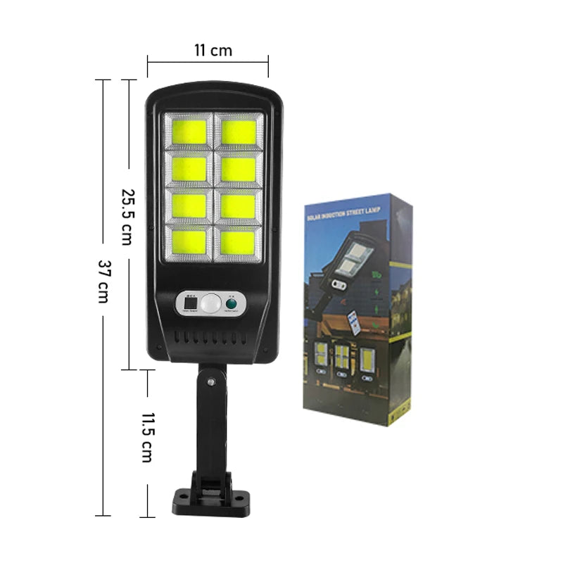 lampe solaire extérieure moderne noire led bras articulé capteur mouvement