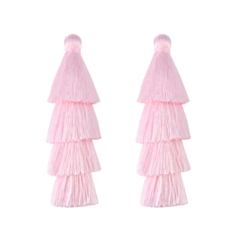 pompons franges polyester décoratifs modernes couleur bleu noir beige rose violet vert jaune blanc