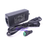 adaptateur secteur 12v 5a noir prise standard certification rohs ccc cqc 60w dc transformateur