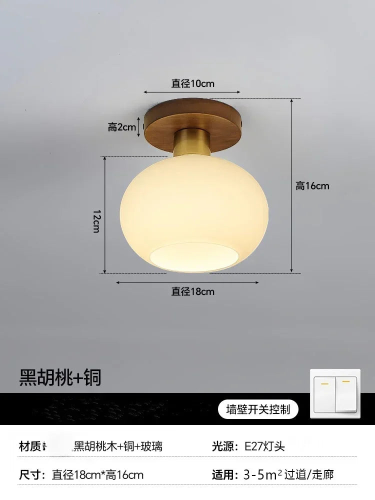 lampe moderne marron doré blanc mat contemporaine éclairage quotidien économique 220V E27