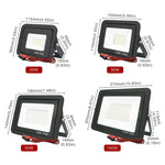 projecteur led 12v noir moderne ip66 20w 30w 50w 100w clips alu 50000h