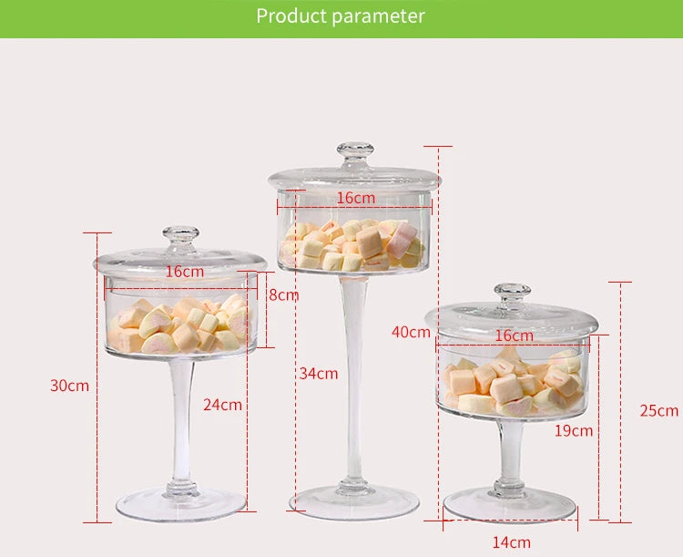 pots verre transparents réutilisables qualité alimentaire vintage marshmallows décoration maison mariage