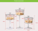 pots verre transparents réutilisables qualité alimentaire vintage marshmallows décoration maison mariage