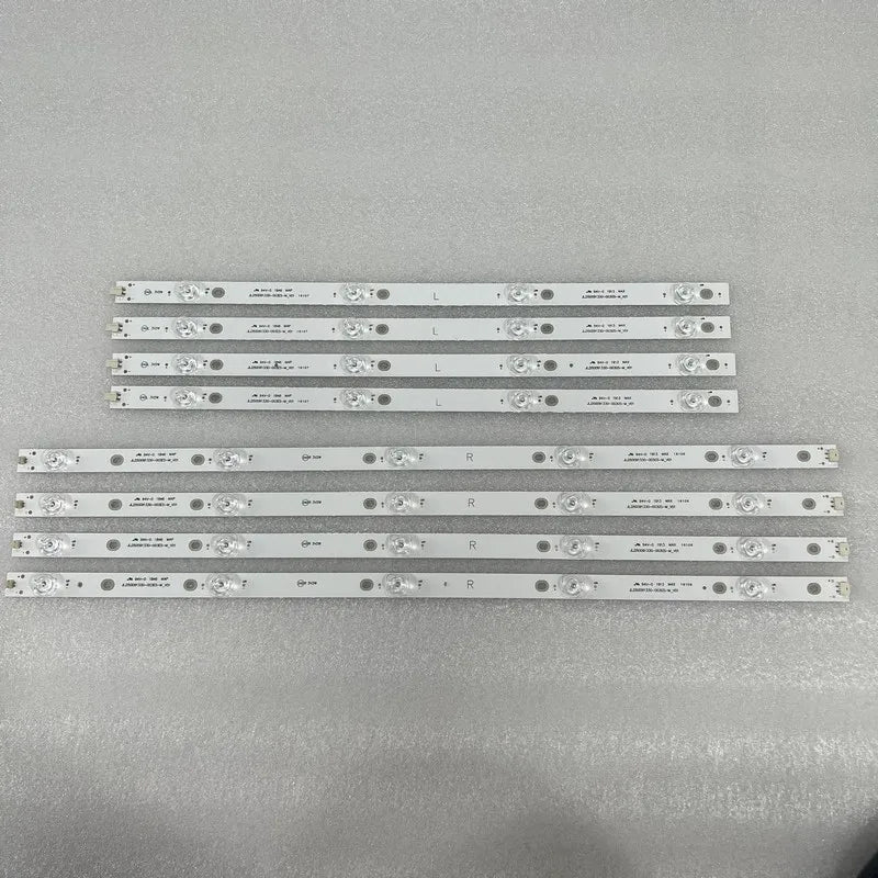 bande led blanche moderne connecteurs boutons opaques aluminium sans fil