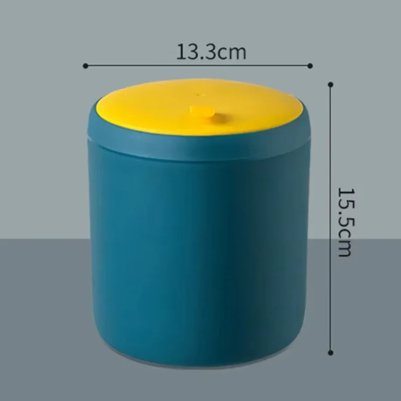 poubelle couleur bleue rose gris moderne minimaliste ordures stockage plastique