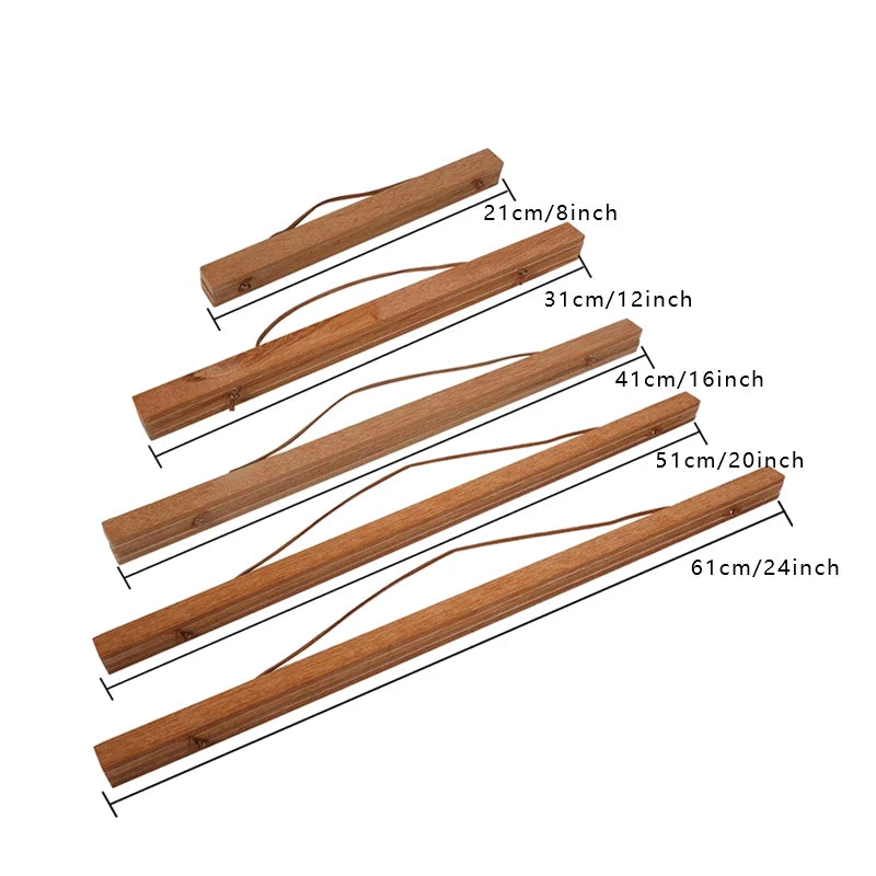 cadre photo magnétique bois moderne 21 31 41 51 61 cm teak black pine