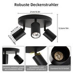 spots led plafonniers gu10 remplaçables ampoules modernes éclairage intérieur chambre cuisine