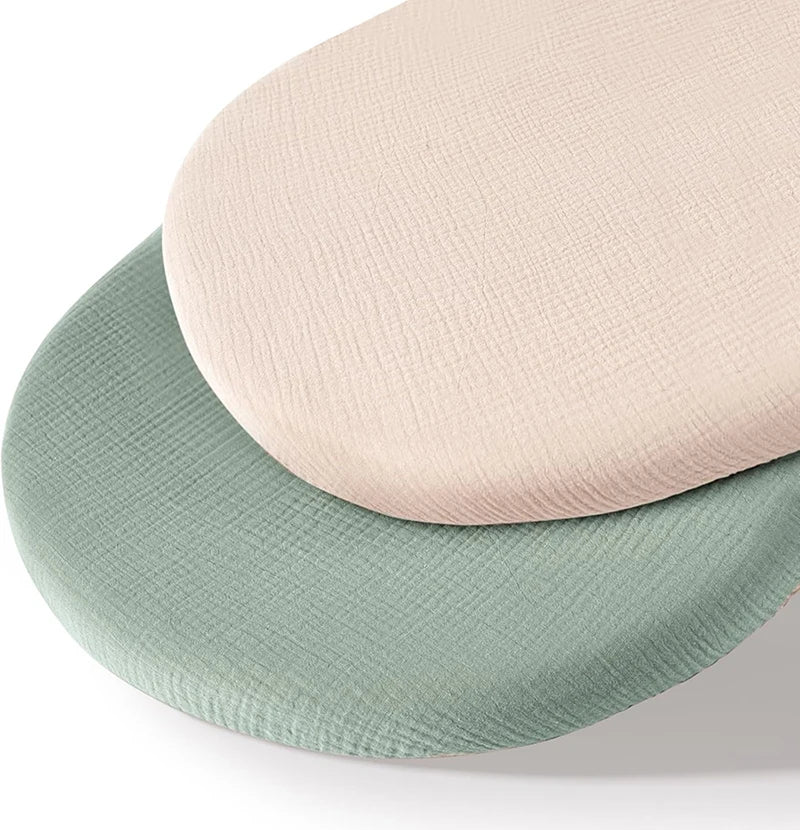 couvre lit bébé moderne 100 coton beige rose pâle vert pastel quatre saisons