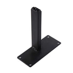 support mural moderne plante noir plaque fixation vis included