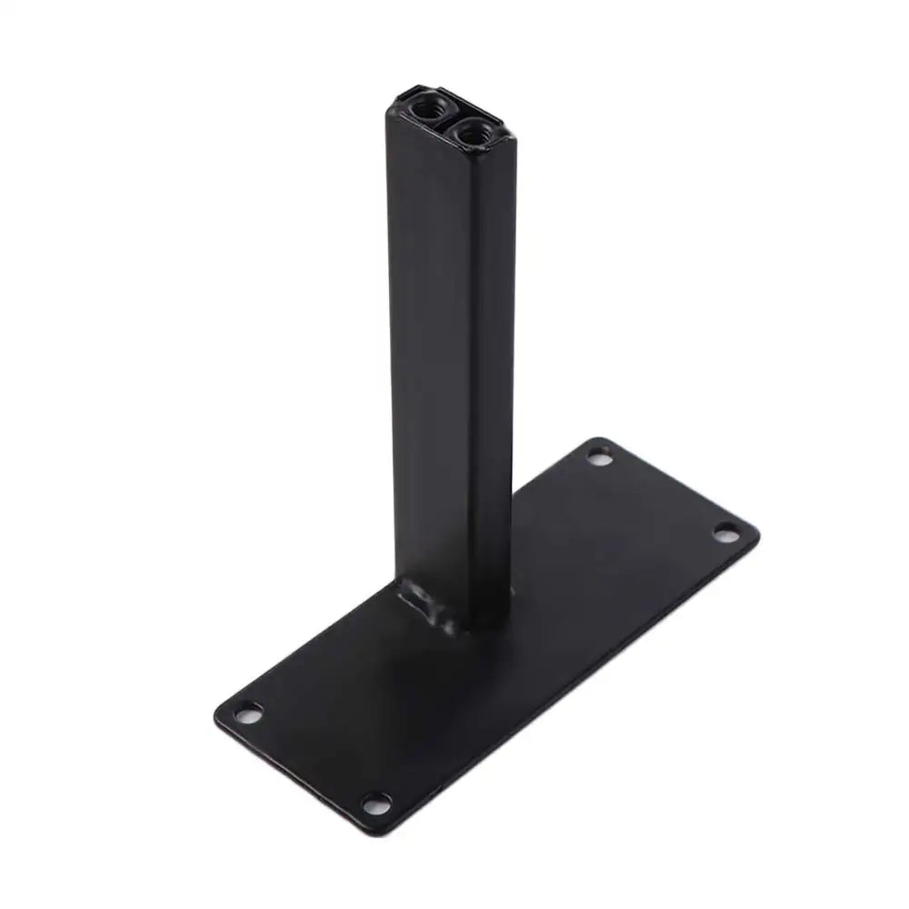 support mural moderne plante noir plaque fixation vis included