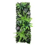 panneau mural végétal artificiel décoration maison feuilles fleurs moderne naturel tapis eucalyptus sans arrosage