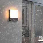 lampe murale led moderne minimaliste noir blanc ip65 extérieure