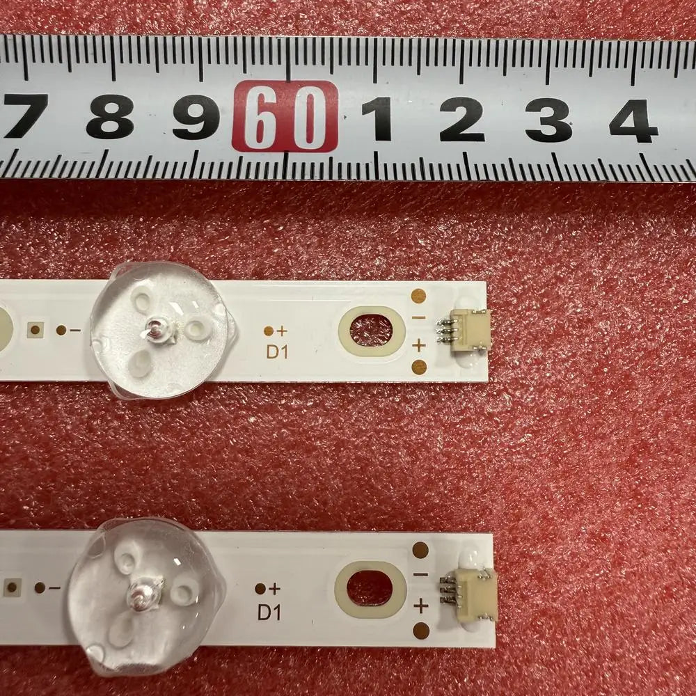 bandes rétroéclairage led blanc moderne téléviseur fixations inclusées connecteur électrique