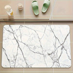 tapis moderne marbre blanc gris antidérapant imperméable salon bain rapide sècheporte